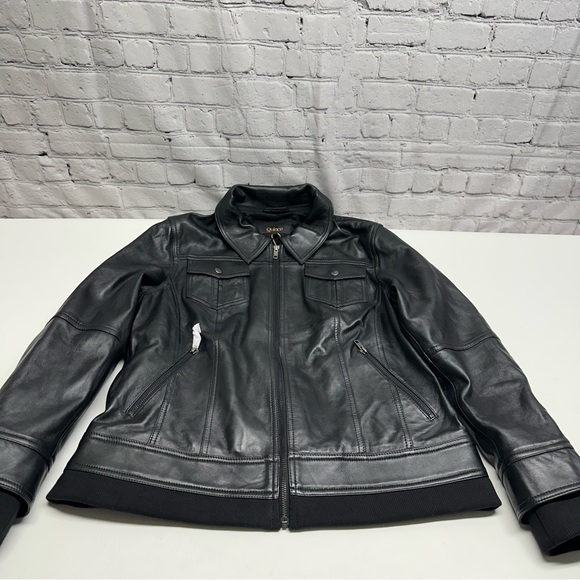 Quince Classic Black Apparel leather size L NWT - Picture 8 of 10
